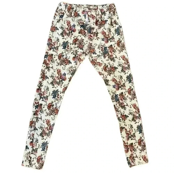 Zara Premium Quality Floral Skinny Jeans - Picture 1 of 10